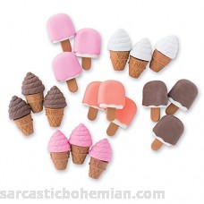 Ice Cream Erasers 48 per Pack